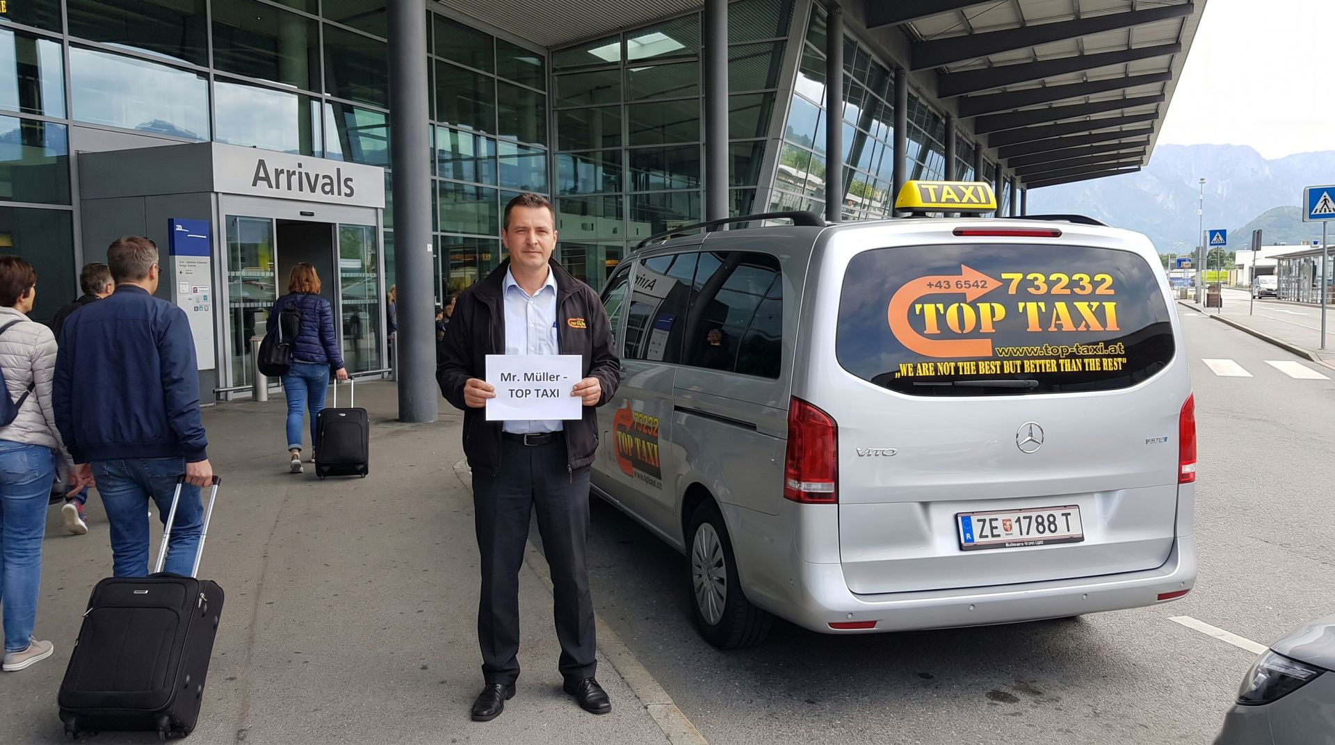 Airport Transfer Salzburg TOP TAXI